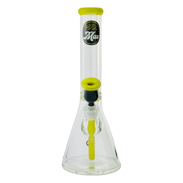 15" x 9MM Chiquita Accented Beaker Bong