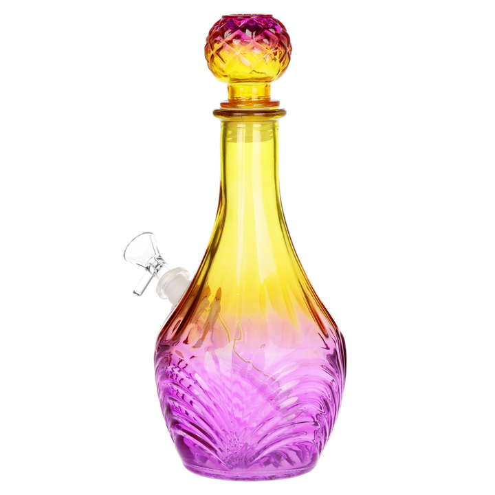 SeshGear Vintage Ombre Glass Water Pipe - 11" / 14mm F / High Stripe