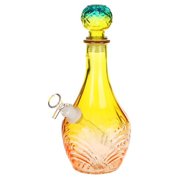 SeshGear Vintage Ombre Glass Water Pipe - 11" / 14mm F / High Stripe