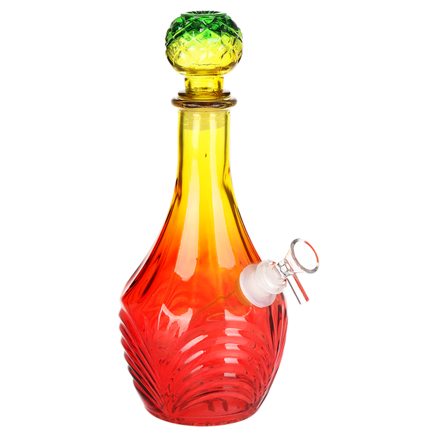 SeshGear Vintage Ombre Glass Water Pipe - 11" / 14mm F / High Stripe