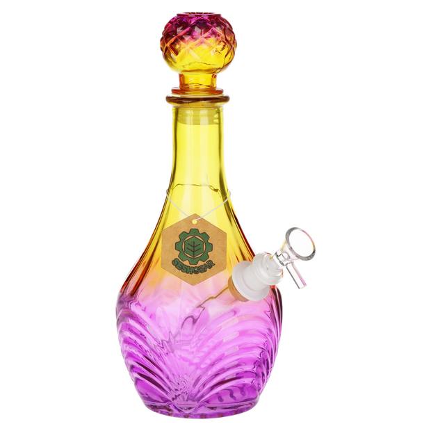 SeshGear Vintage Ombre Glass Water Pipe - 11" / 14mm F / High Stripe
