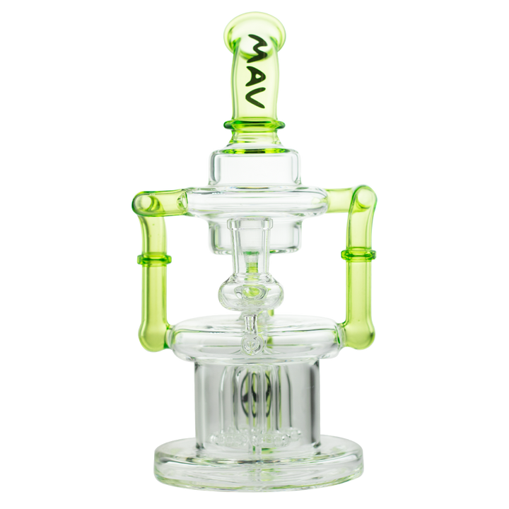 MAV The Pasadena Microscopic Quad Shower Bent Neck Recycler