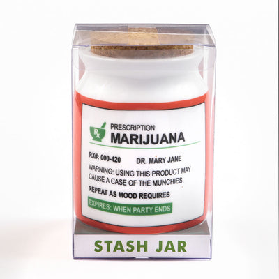 stash jar - prescription - large - from gifts by Fashioncraft® - Headshop.com