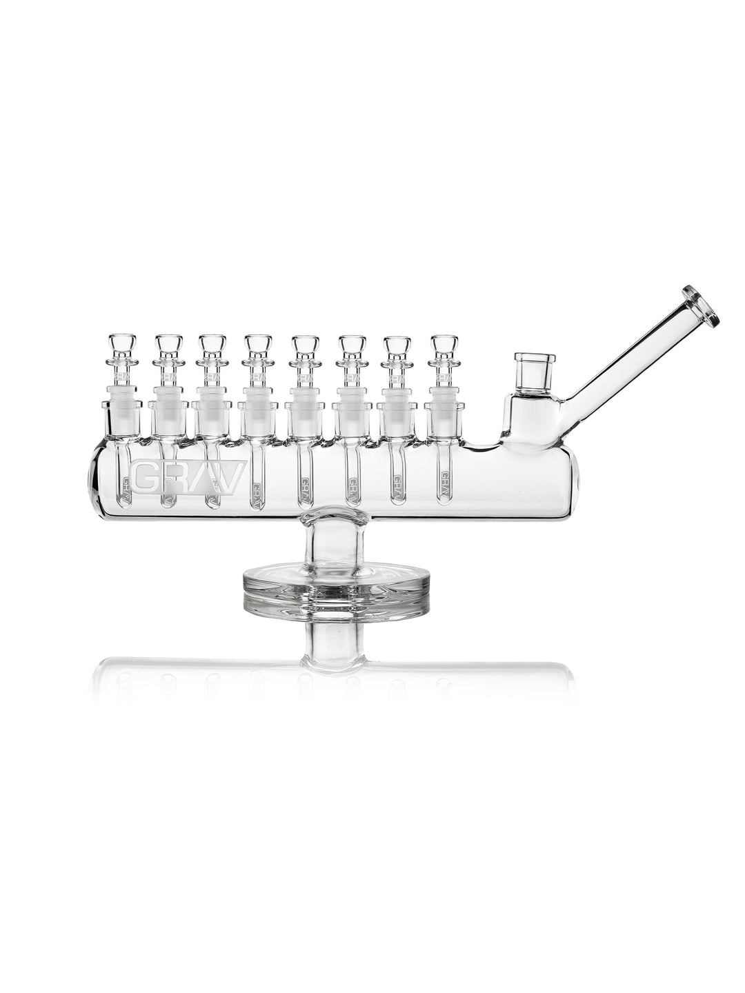 GRAV® Clear Menorah - Headshop.com
