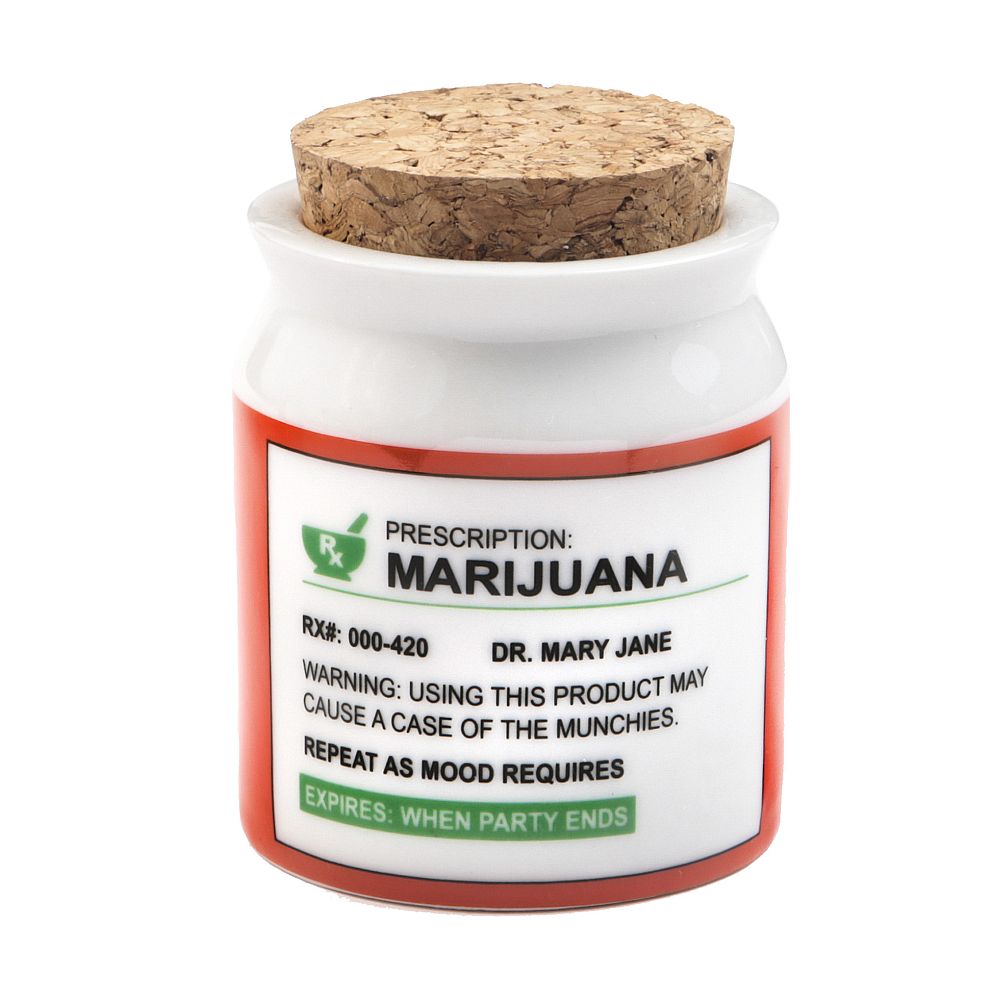 stash jar - prescription - Small - from gifts by Fashioncraft® - Headshop.com