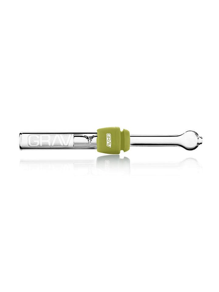 GRAV® Glass Blunt w/ Silicone Grommet - Assorted Colors - Headshop.com