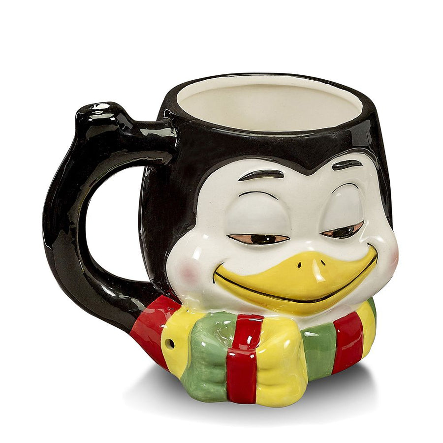 Stoned Penguin Pipe Mug - Headshop.com