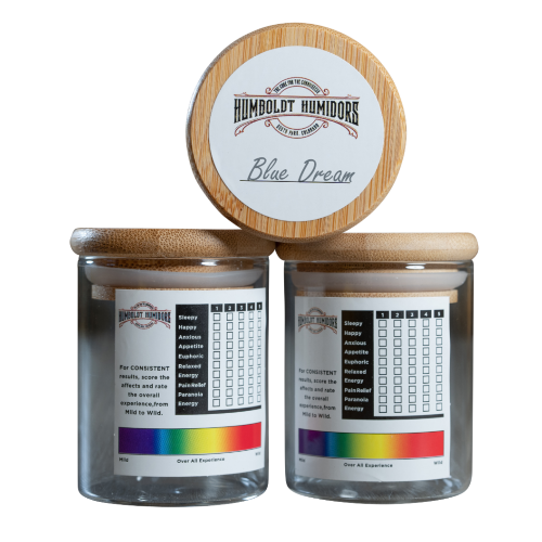 Original Black Matte Humboldt Humidor - Headshop.com