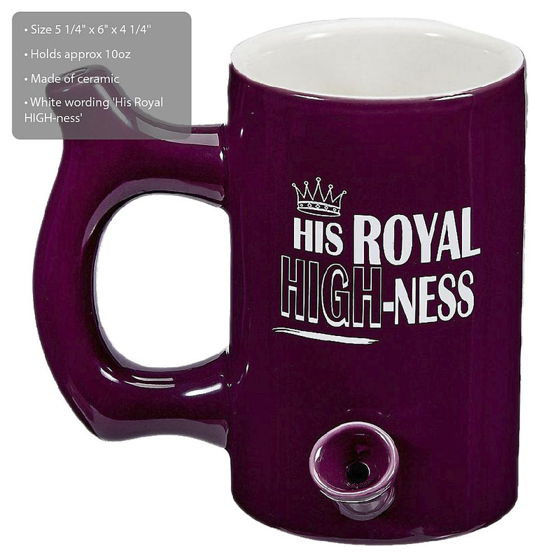 His royal high-ness large purple mug - Headshop.com