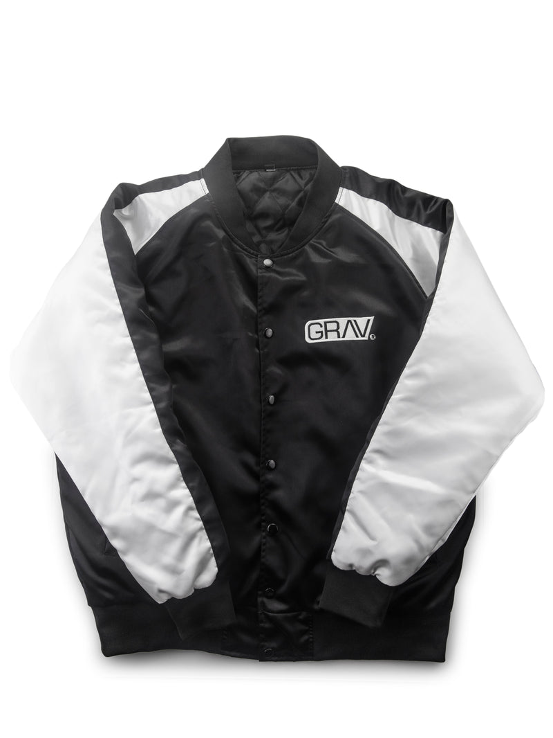 GRAV® Satin Bomber Jacket - Headshop.com