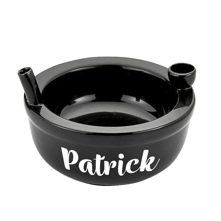 Black Cereal bowl - shiny finish - Headshop.com