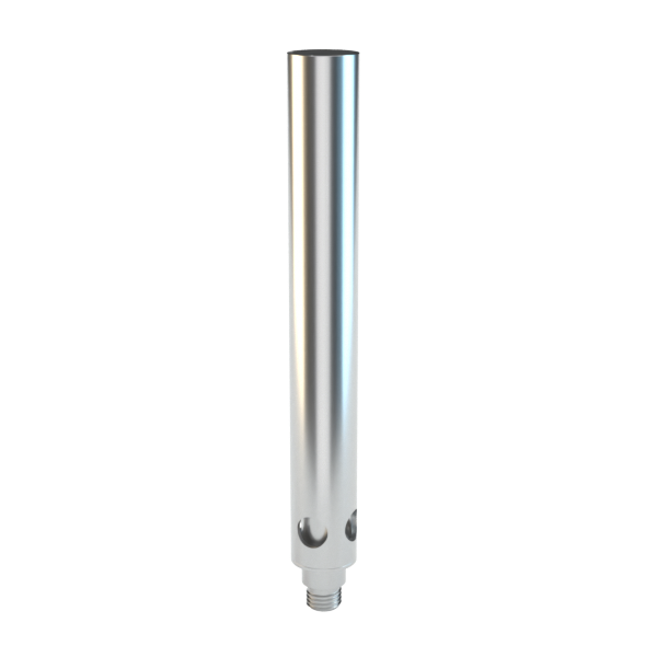 Stündenglass Polished Silver Upstem (Large) - Headshop.com