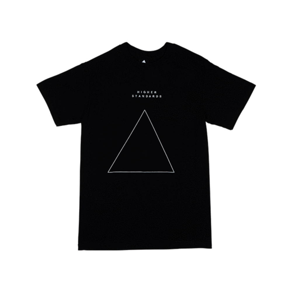 Higher Standards T-Shirt - Embroidered Triangle - Headshop.com