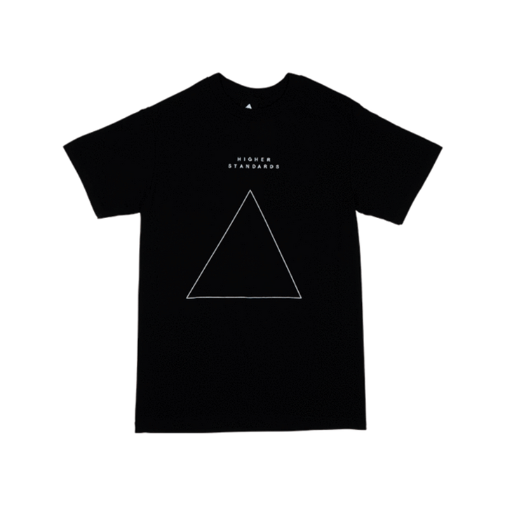 Higher Standards T-Shirt - Embroidered Triangle - Headshop.com