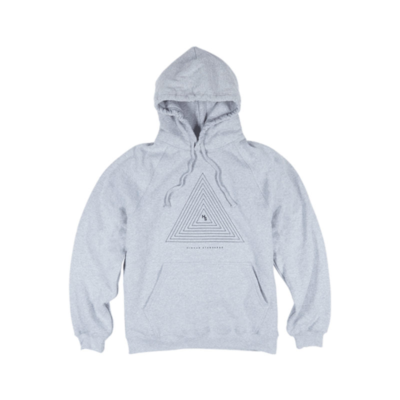 Higher Standards Hoodie - Concentric Triangle - Headshop.com