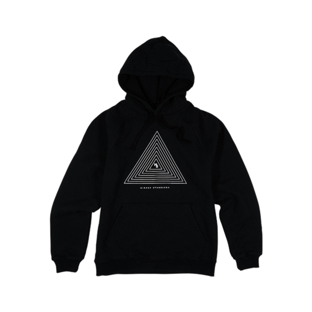 Higher Standards Hoodie - Concentric Triangle - Headshop.com