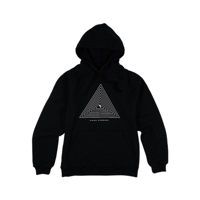 Higher Standards Hoodie - Concentric Triangle - Headshop.com