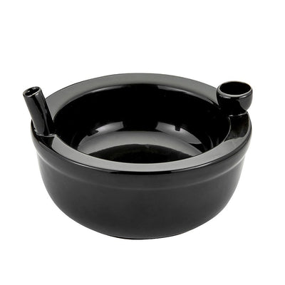 Black Cereal bowl - shiny finish - Headshop.com