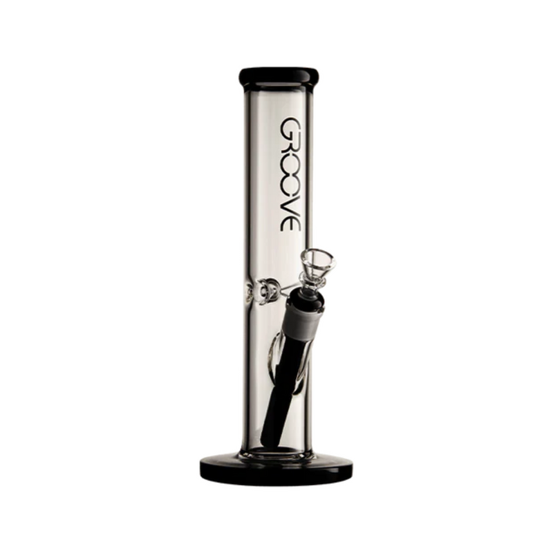 Groove Straight Tube Water Pipe - Headshop.com