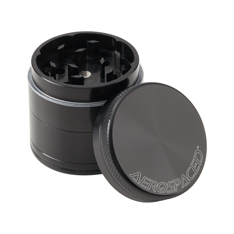 Aerospaced by Higher Standards - 4 Piece Grinder - 1.6" - Headshop.com