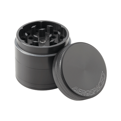 Aerospaced by Higher Standards - 4 Piece Grinder - 1.6" - Headshop.com