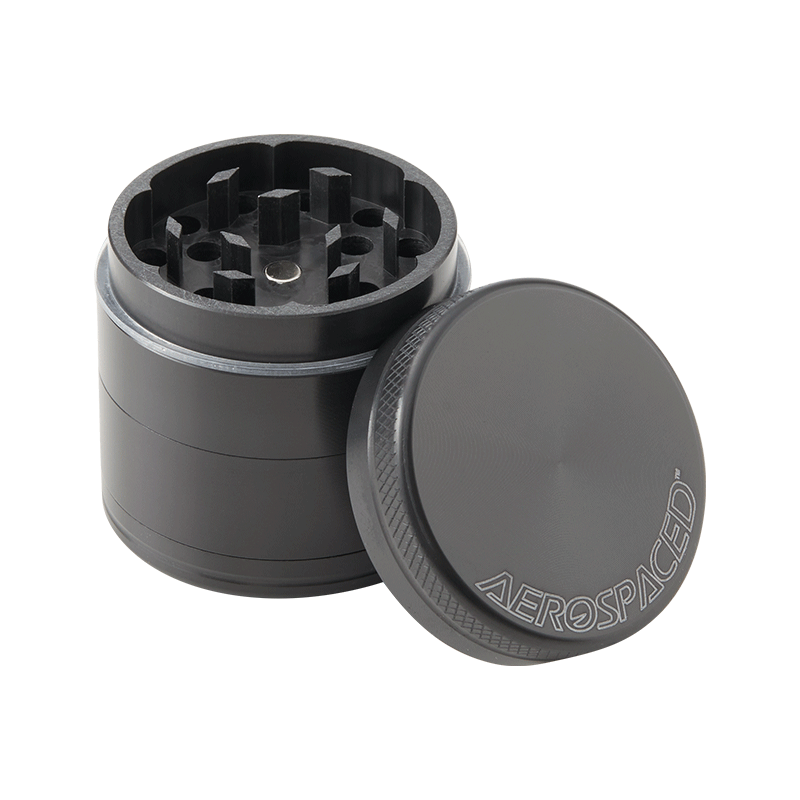 Aerospaced by Higher Standards - 4 Piece Grinder - 1.6" - Headshop.com