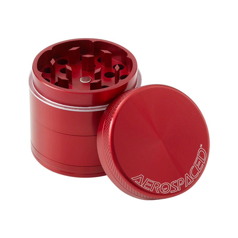 Aerospaced by Higher Standards - 4 Piece Grinder - 1.6" - Headshop.com