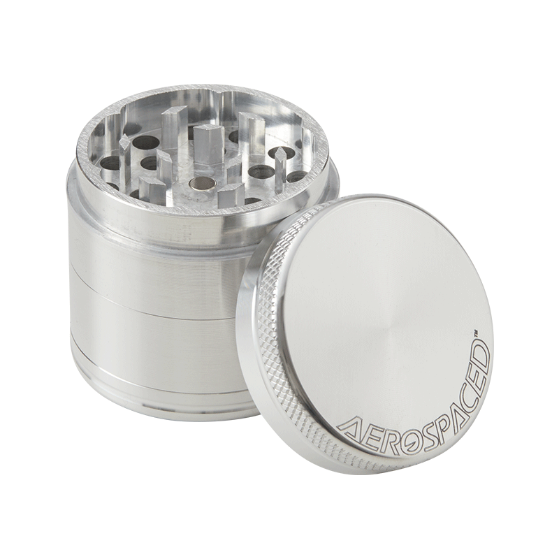 Aerospaced by Higher Standards - 4 Piece Grinder - 1.6" - Headshop.com