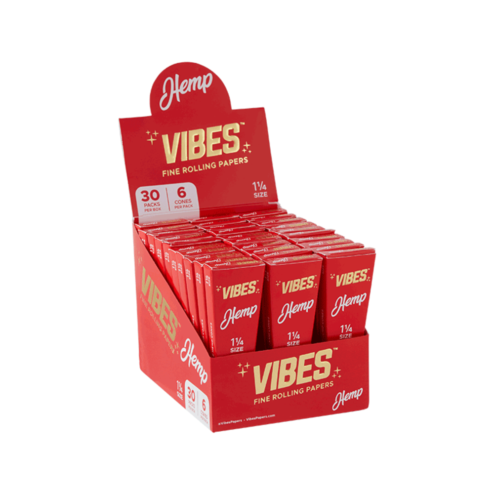 Vibes Cones Box - 1.25" - Headshop.com