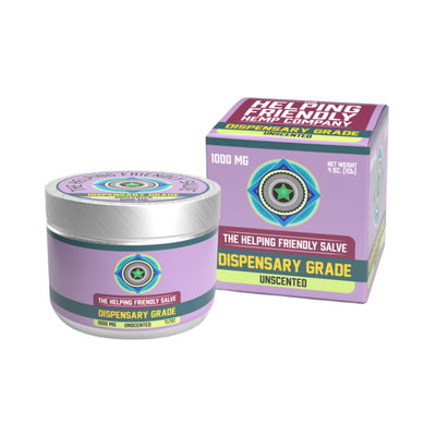 Unscented 1000mg 4oz Dispensary Grade Salve - Headshop.com