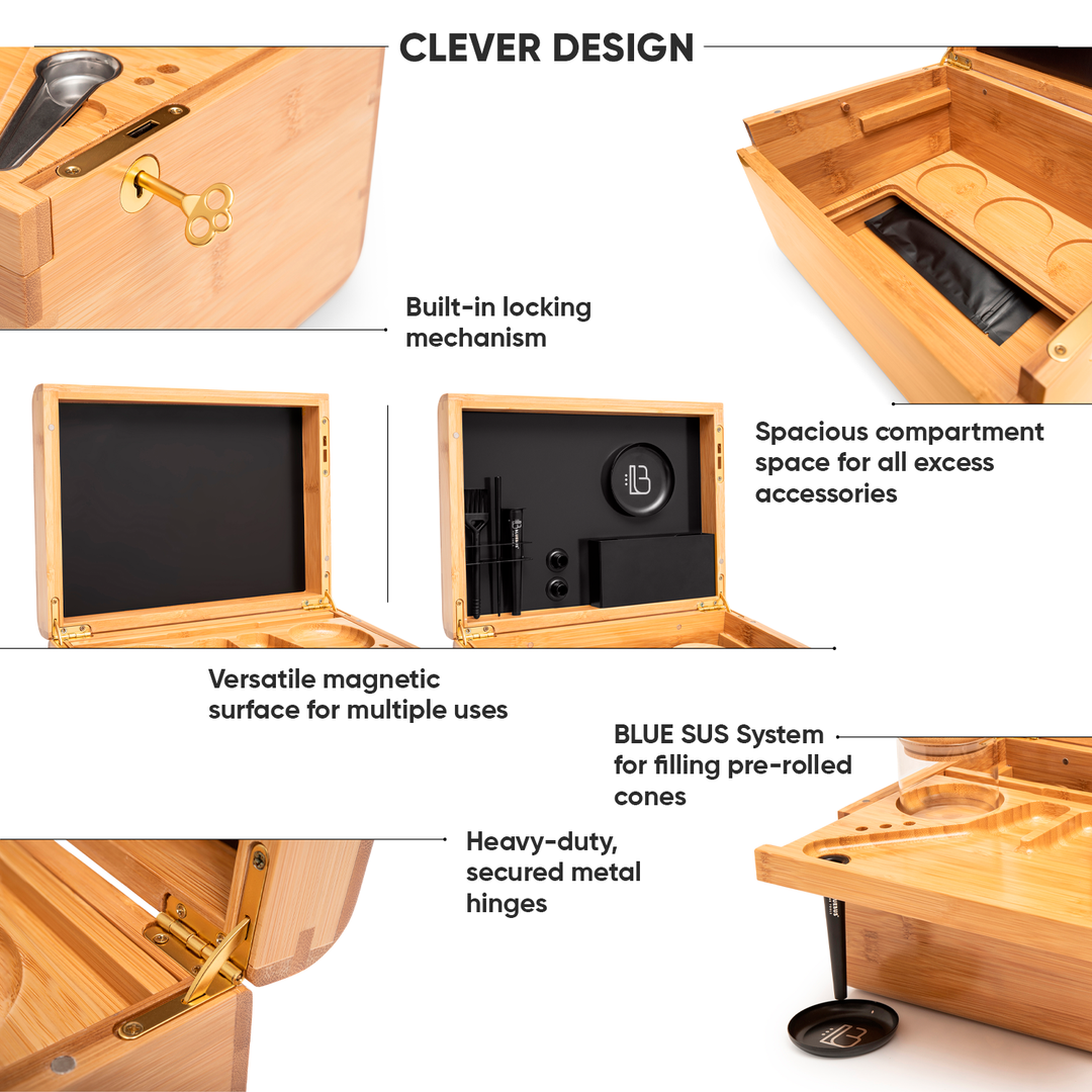 DISCOVERY Storage Box Natural - Headshop.com