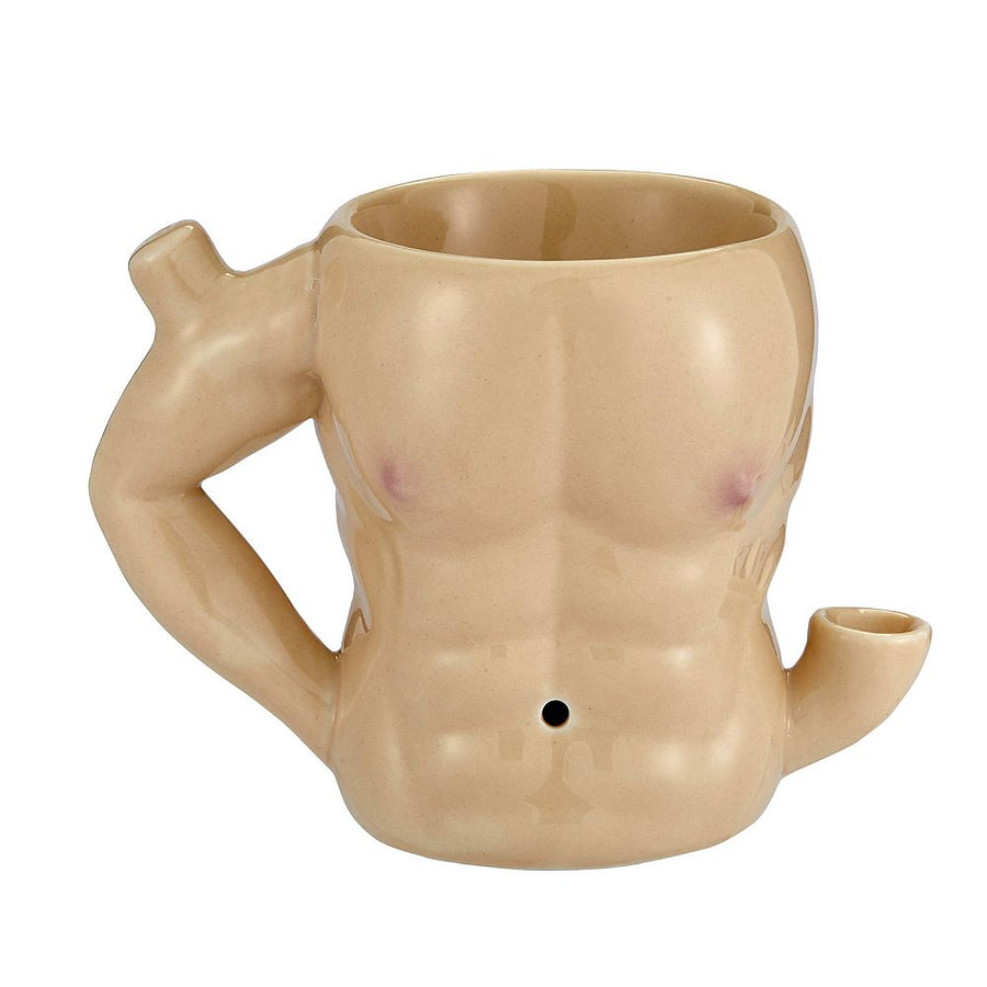 Six pack ABS Roast & Toast mug - Headshop.com