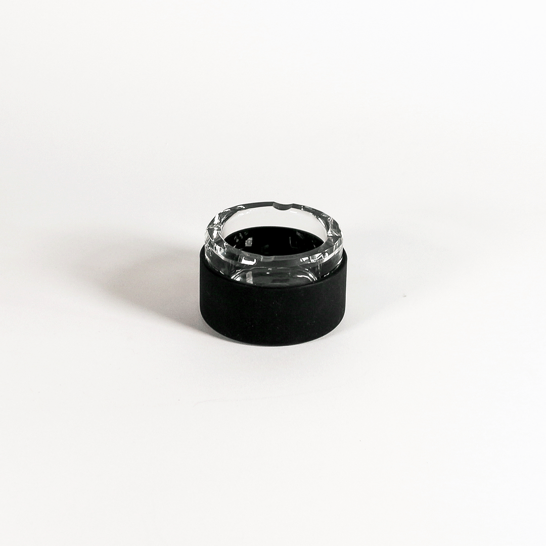 Smoke Honest Travel Glass Ashtray - Headshop.com