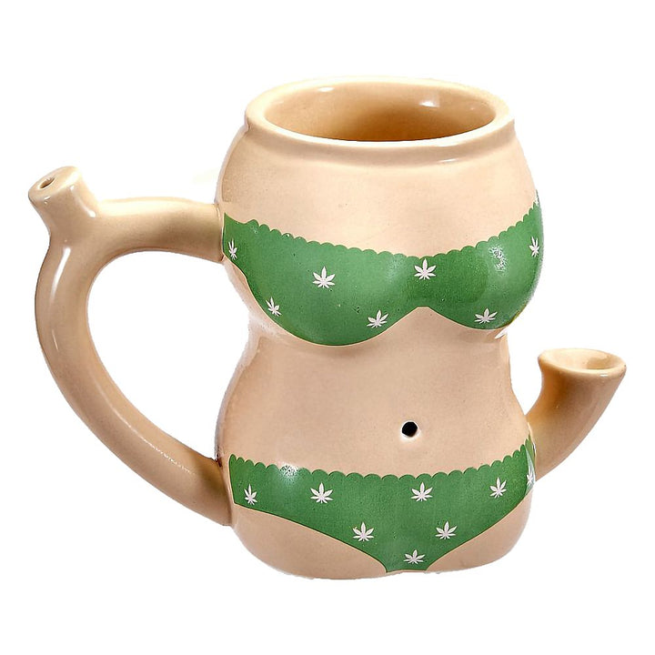 green bikini mug - Headshop.com