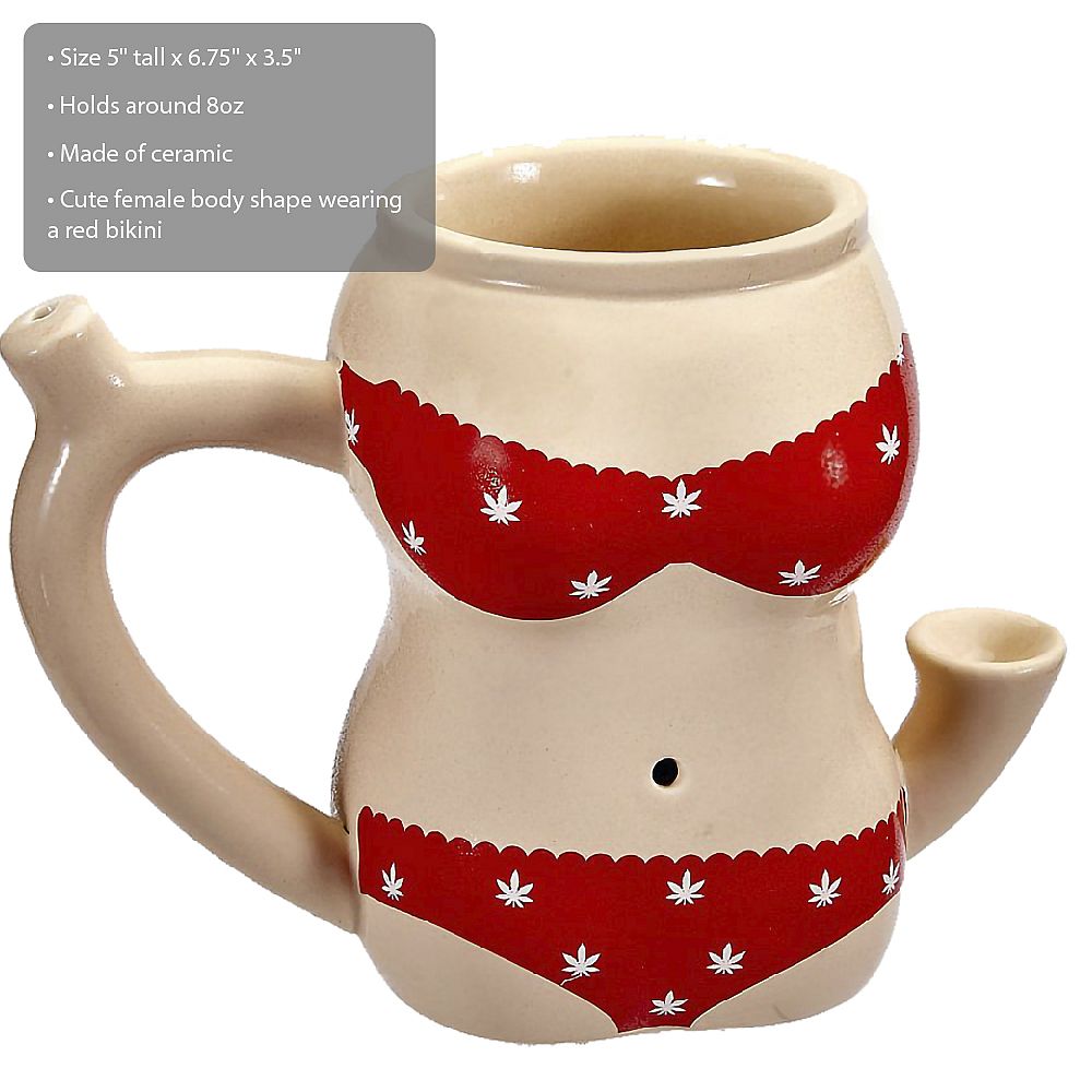 Red bikini mug - Headshop.com