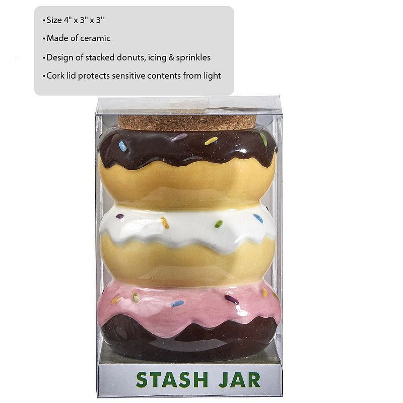 Donut stash jar - Headshop.com