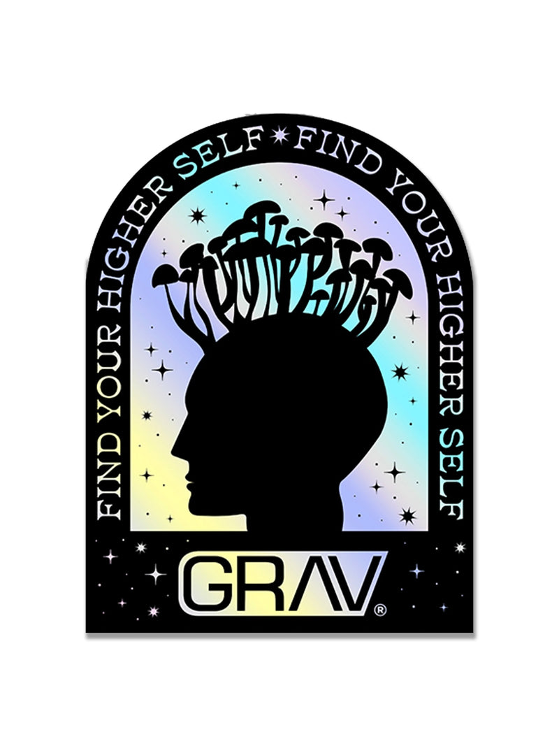 GRAV® Hologram Sticker - Pack of 5 - Headshop.com