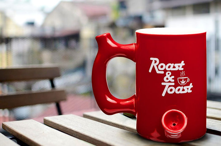 Red Premium Roast & Toast Mug - Headshop.com