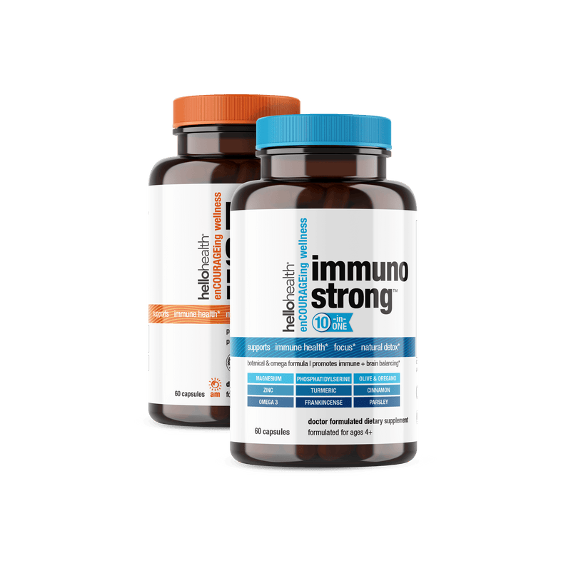 The Power Couple - Bundle & Save - Belly Great and ImmunoStrong - Doctor Formulated - Headshop.com