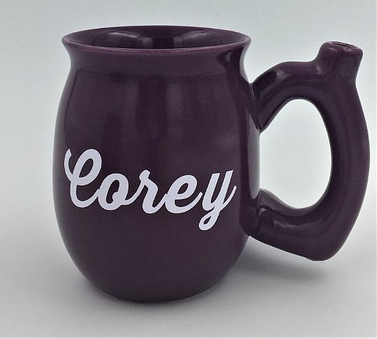 Sip Puff Pass mug - Purple with white letters - Headshop.com