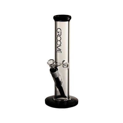 Groove Straight Tube Water Pipe - Headshop.com