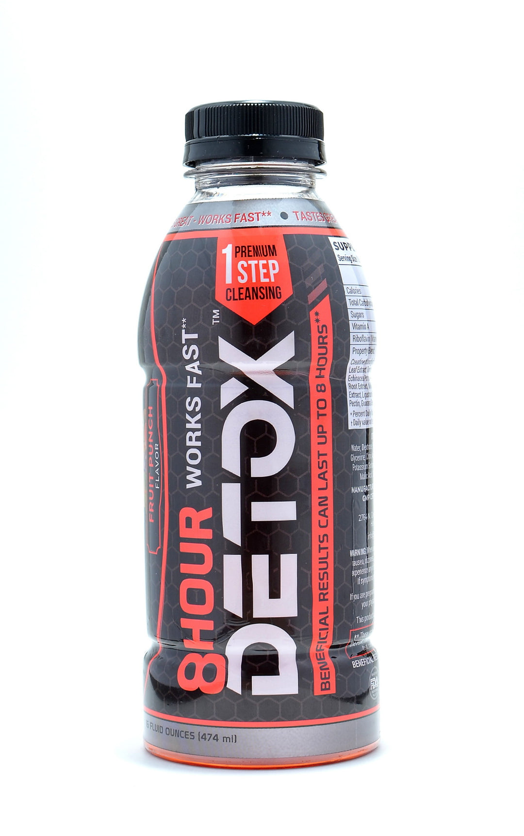 8 Hour Detox 16oz - Fruit Punch - Headshop.com