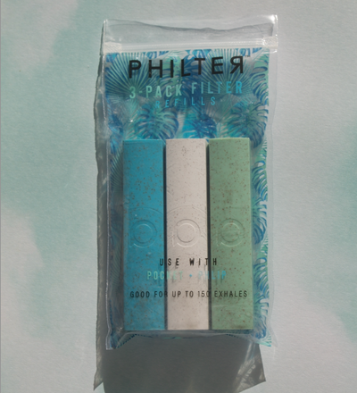 Philter Pocket 3-PACK FILTER REFILLS - Headshop.com