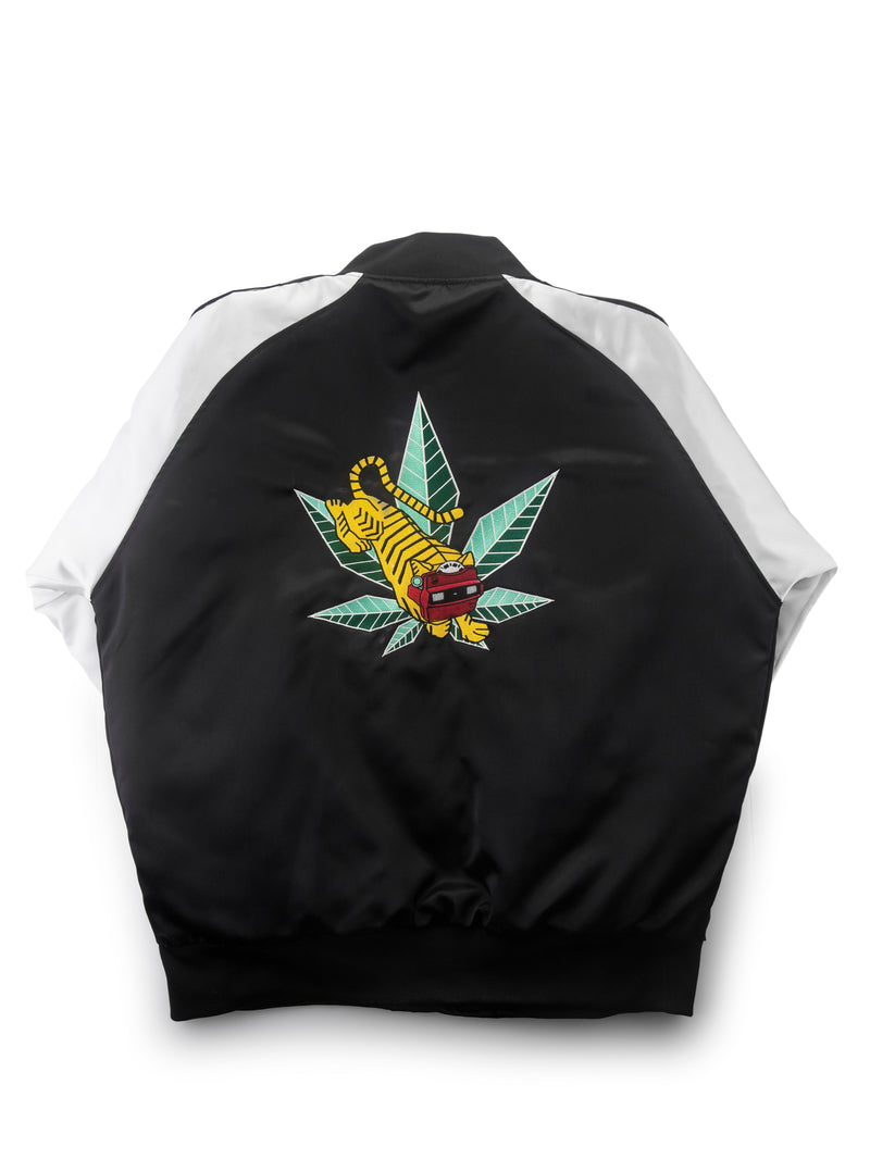 GRAV® Satin Bomber Jacket - Headshop.com