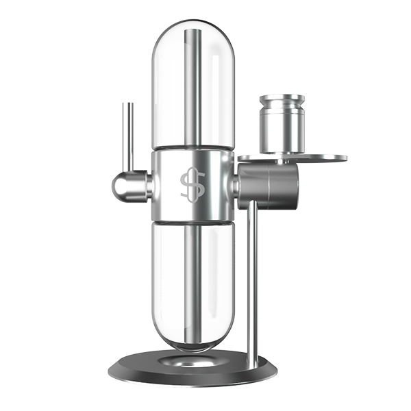 Stündenglass Gravity Infuser (Polished Silver) - Headshop.com
