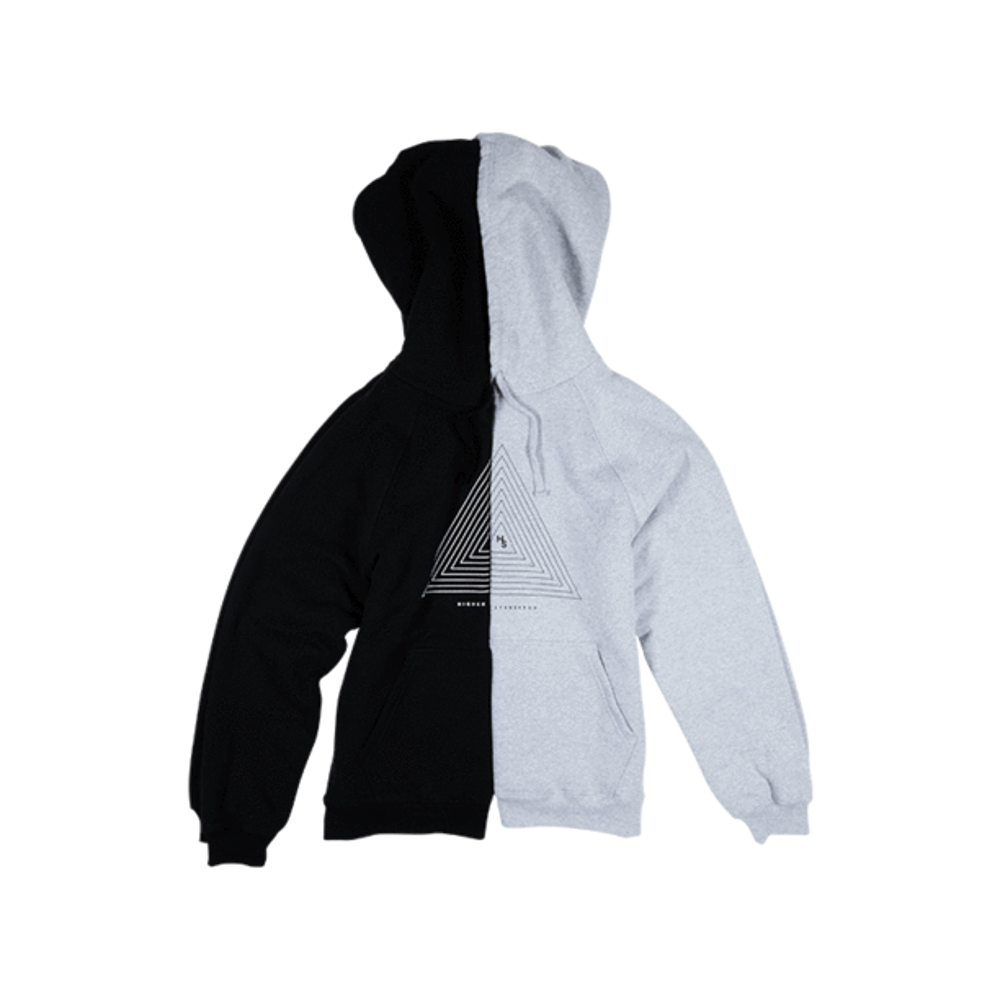 Higher Standards Hoodie - Concentric Triangle - Headshop.com