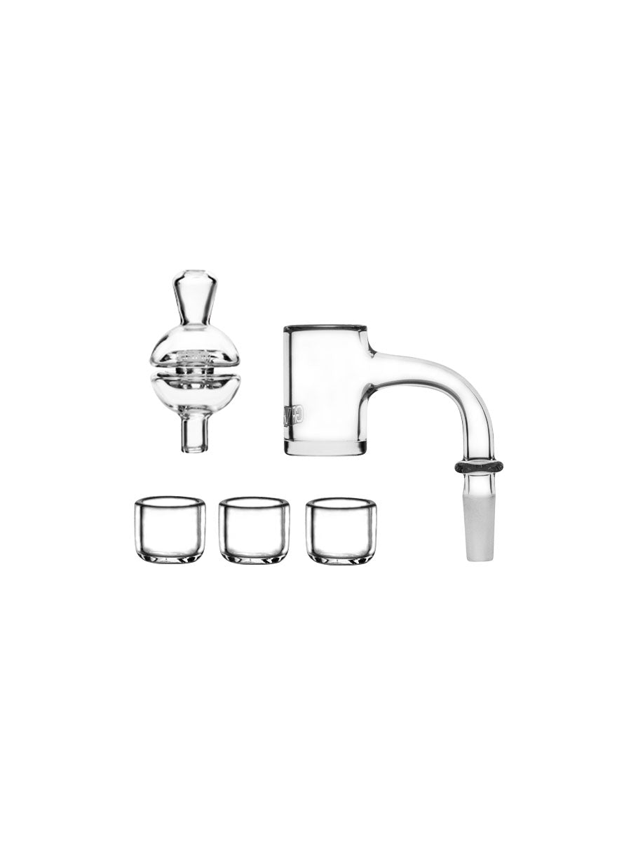 GRAV® 10mm 45deg Seamless Quartz Banger Kit - Headshop.com