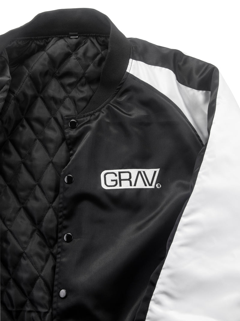 GRAV® Satin Bomber Jacket - Headshop.com
