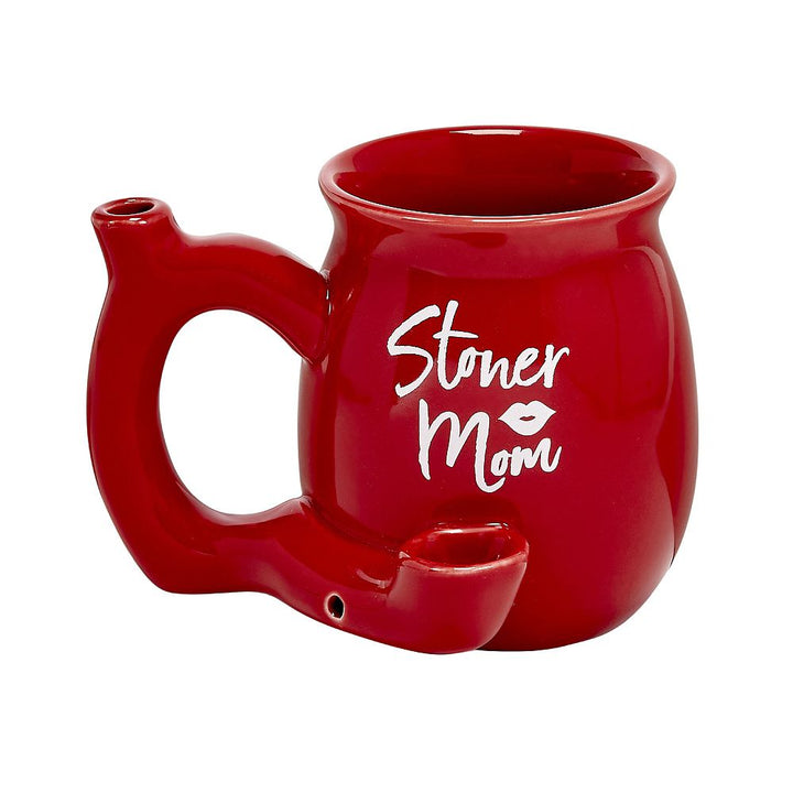 Stoner Mom Mug - Red with White Logo - Headshop.com