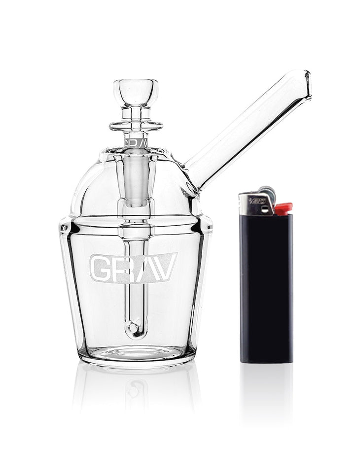 GRAV® Slush Cup Pocket Bubbler - Clear - Headshop.com